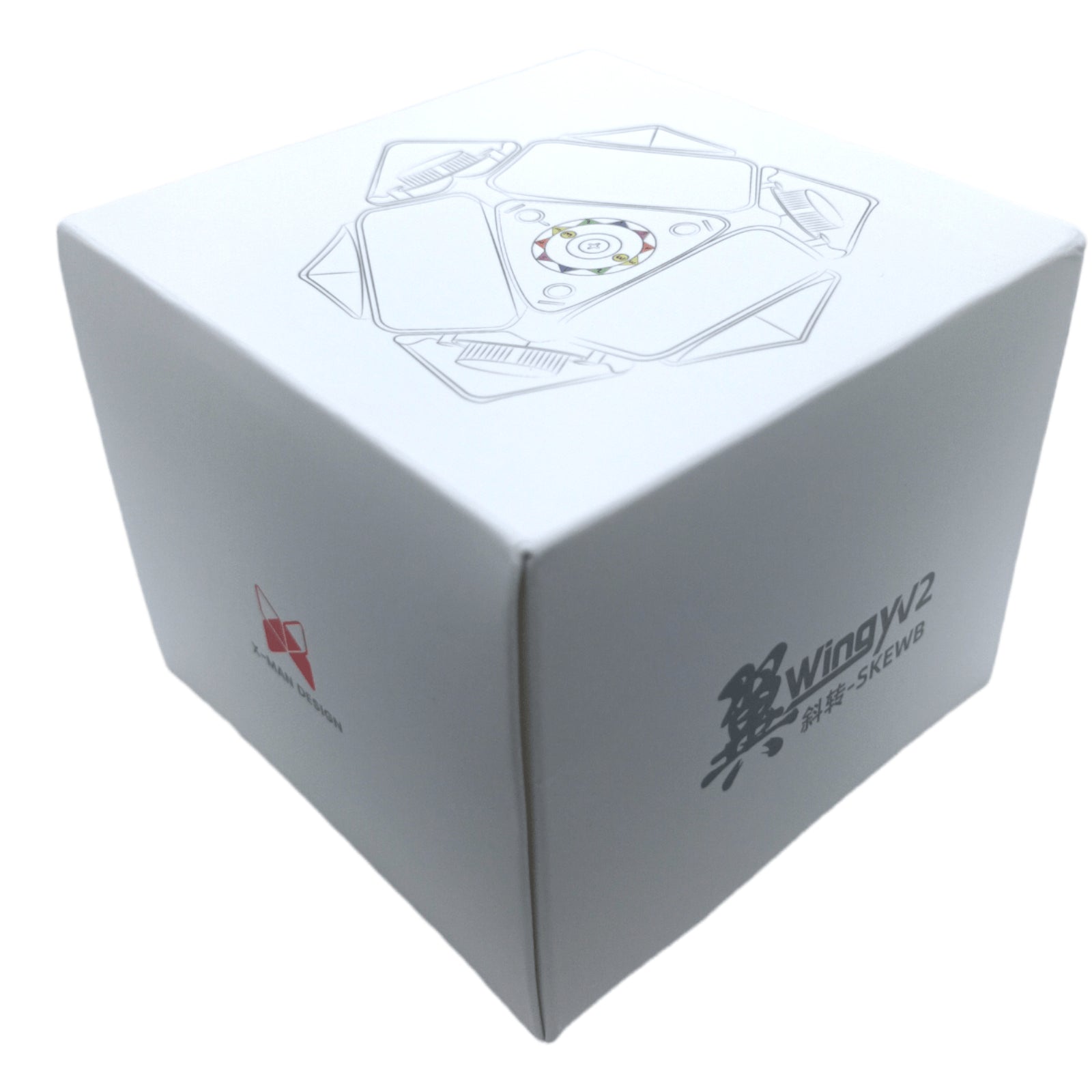 PROD-Qiyi Skewb XMAN Wingy V2 Magnético Colored 3