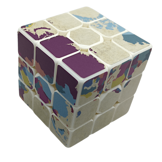 Cubo 3x3 Mapa-Mundi