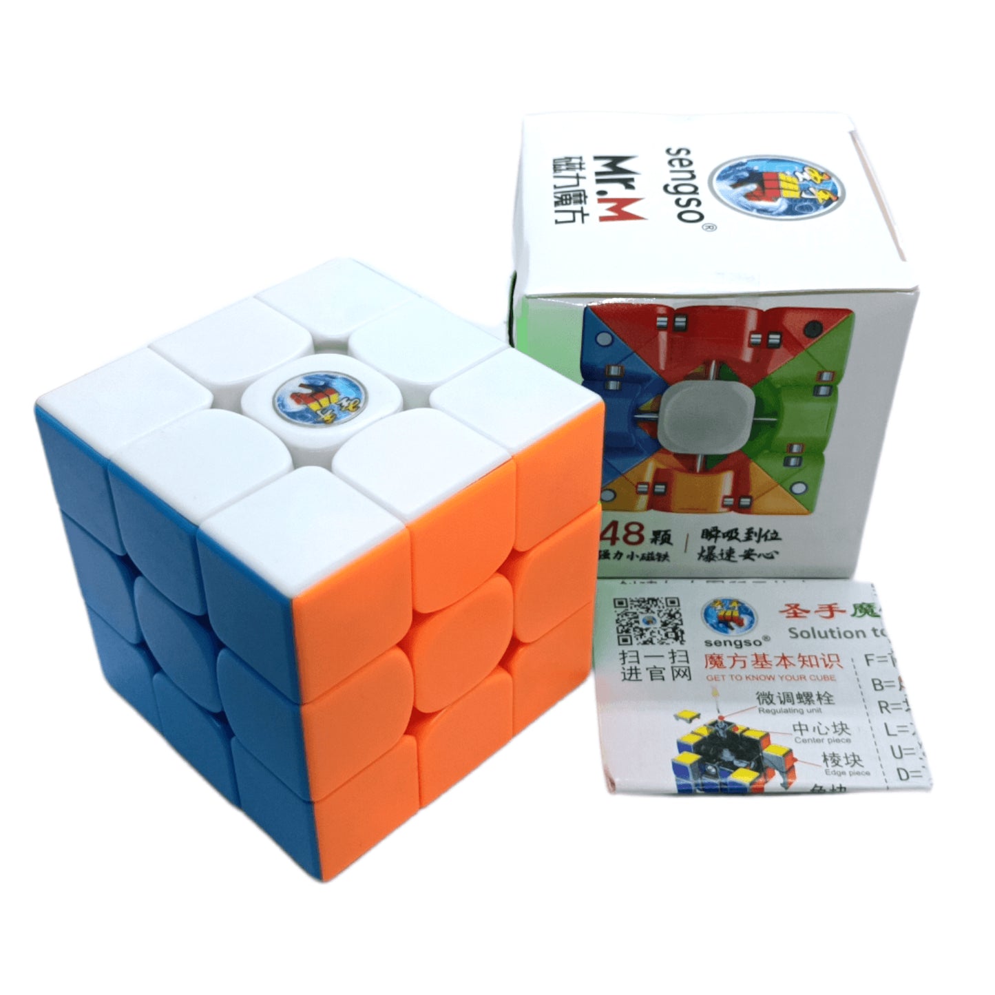 Sengso 3x3 Mr. M S Magnetico Colored