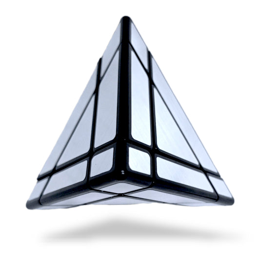 Sengso Mirror Pyraminx Plata