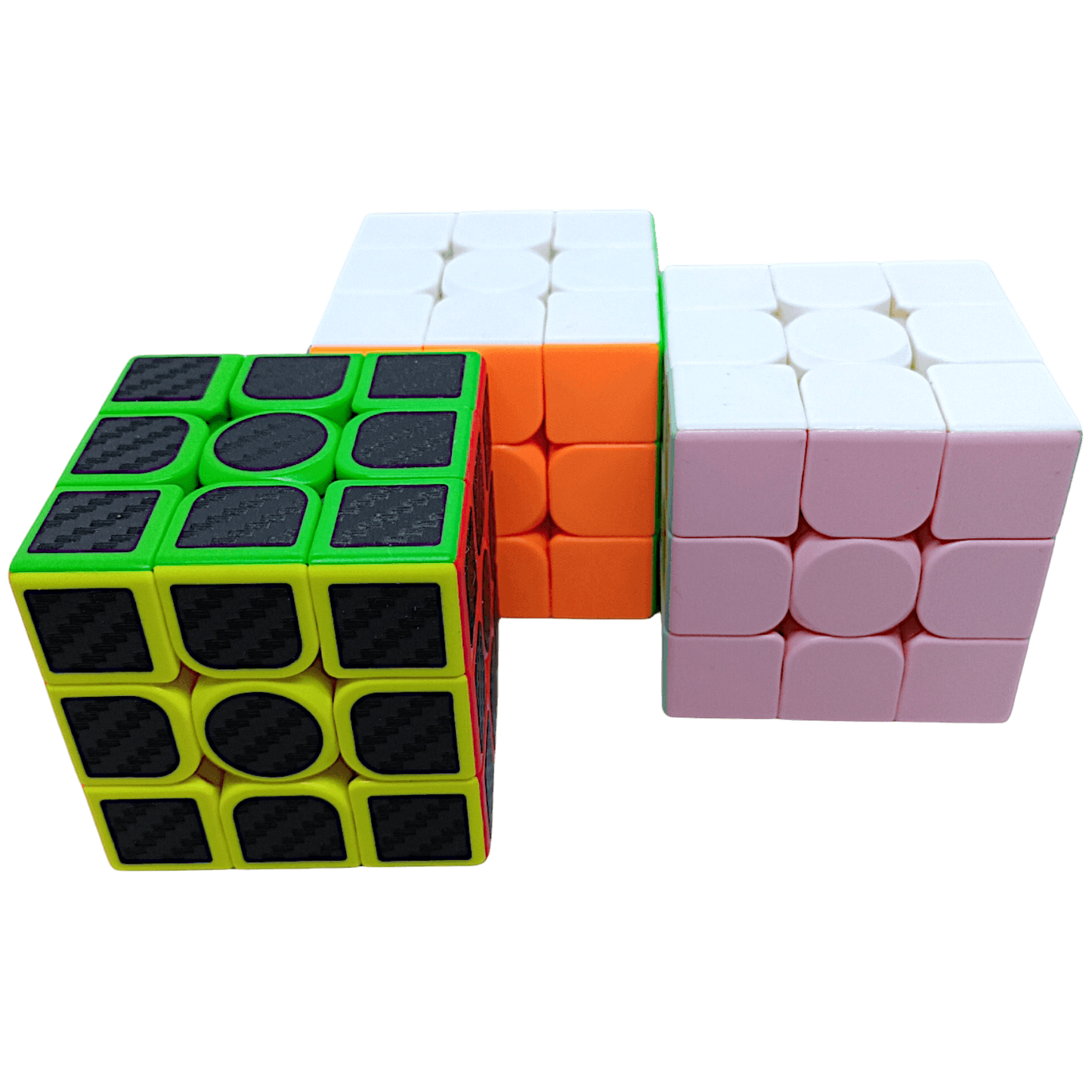 Moyu Paquete Moyu 3x3 Tri Pack Colored, Cobra, Macaron