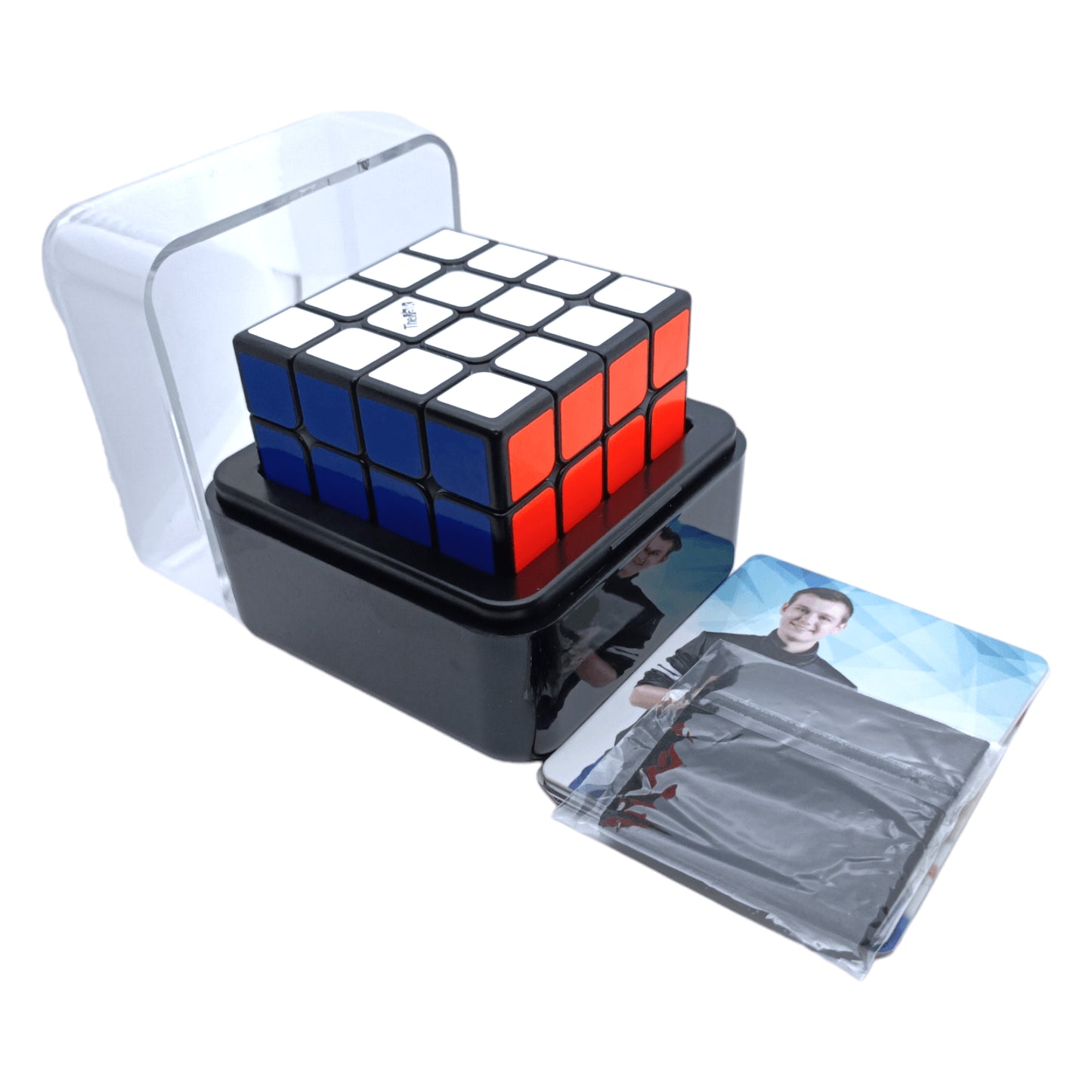 Qiyi 4x4 Valk Estandar Magnetico Negro