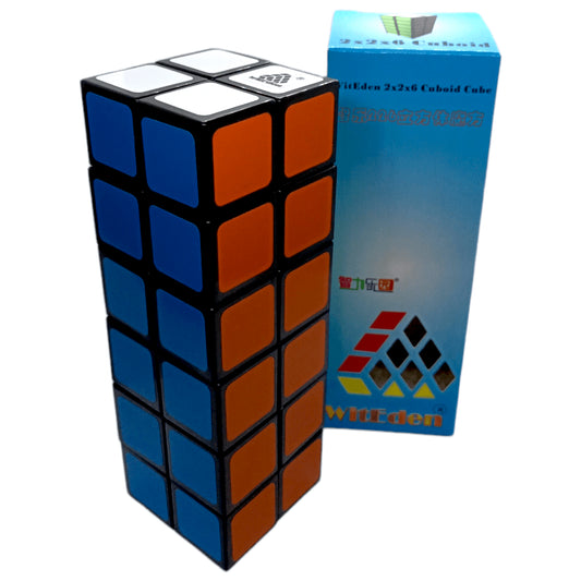 PROD-WitEden 2x2x6 Cuboide Negro 1