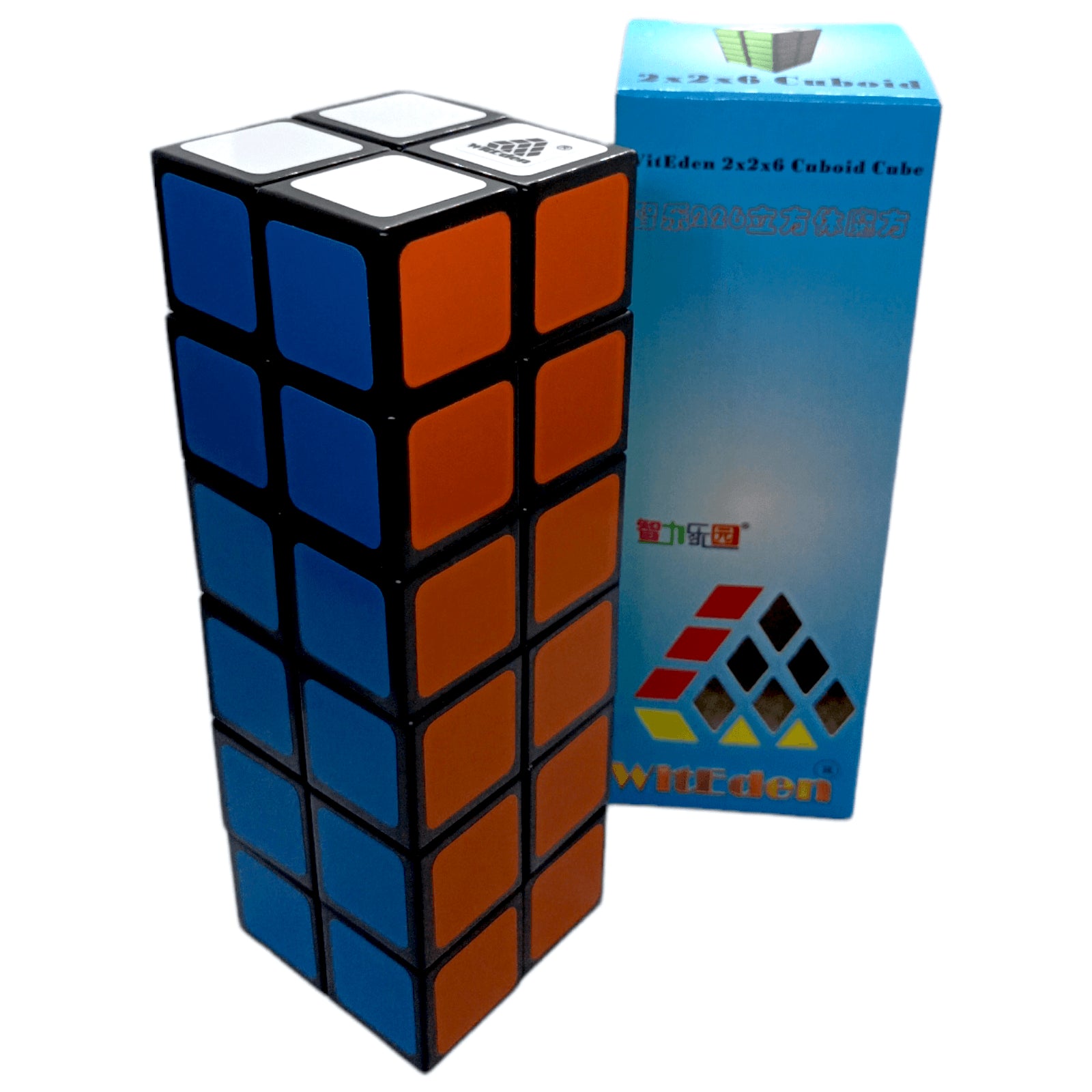 PROD-WitEden 2x2x6 Cuboide Negro 1