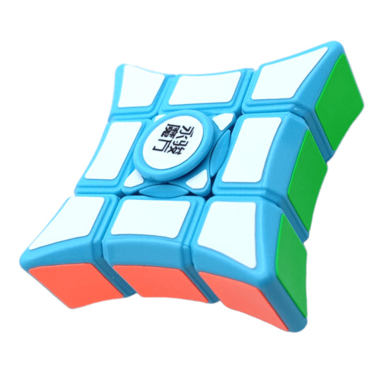 YJ 3x3x1 Floppy Spinner Jinjiao Azul