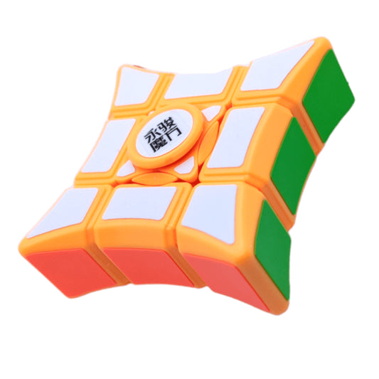 YJ 3x3x1 Floppy Spinner Jinjiao Naranja