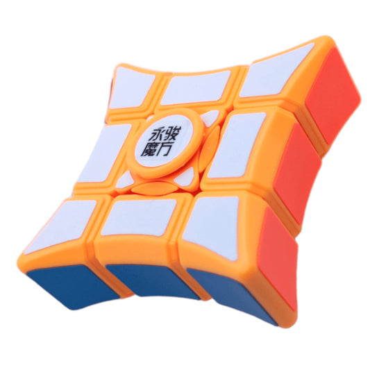 YJ 3x3x1 Floppy Spinner Jinjiao Naranja