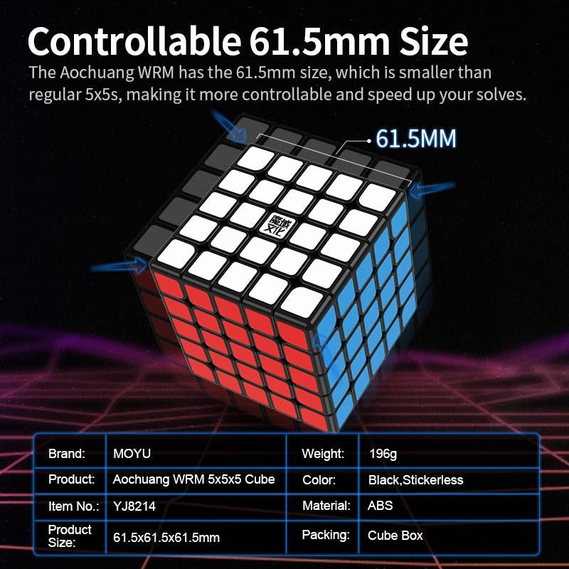 Moyu Aochuang WR 5x5 Magnetico Colored