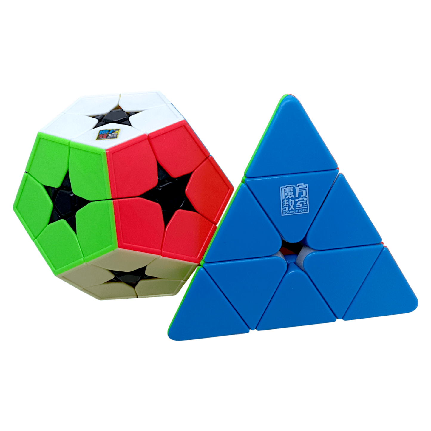 Paquete Megaminx 2x2 + Pyraminx Colored
