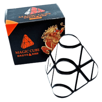 Yuxin Pyraminx Round Negro