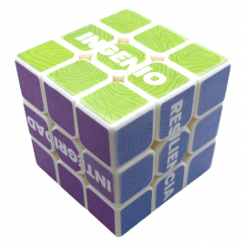 Cubo 3x3 Promocional 1 cara Stickers