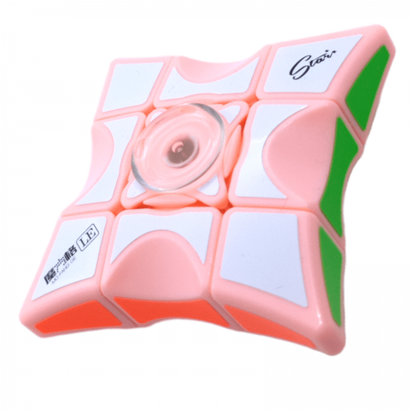 QiYi 3x3x1 Floppy Spinner Rosa