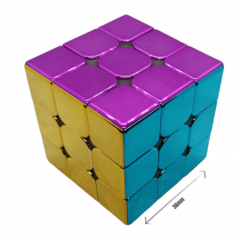 Cubo Rubik Cyclone Boys Metalico  Macaron 3x3 Magnetico