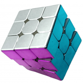 Cubo Rubik Cyclone Boys Metalico  Macaron 3x3 Magnetico 