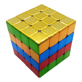Cubo Rubik Cyclone Boys Metalico 4x4 Magnetico 