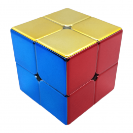 Cubo Rubik Cyclone Boys Metalico 2x2