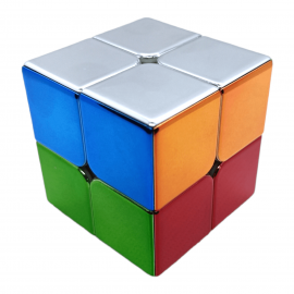 Cubo Rubik Cyclone Boys Metalico 2x2 Magnetico