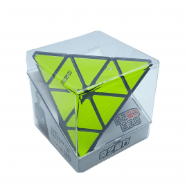 Cubo Rubik Qiyi MS Pyraminx Magnetico Negro