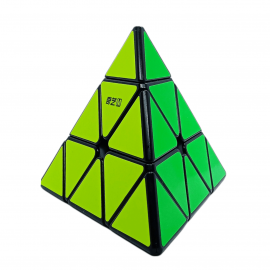 Cubo Rubik Qiyi MS Pyraminx Magnetico Negro