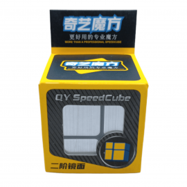 Cubo Rubik Qiyi Mirror 2x2 Plata