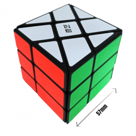 Cubo Rubik QiYi Windmill 3x3 Windfire Negro