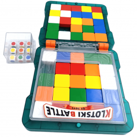 Juego De Mesa Qiyi Klotski Batalla Rubik