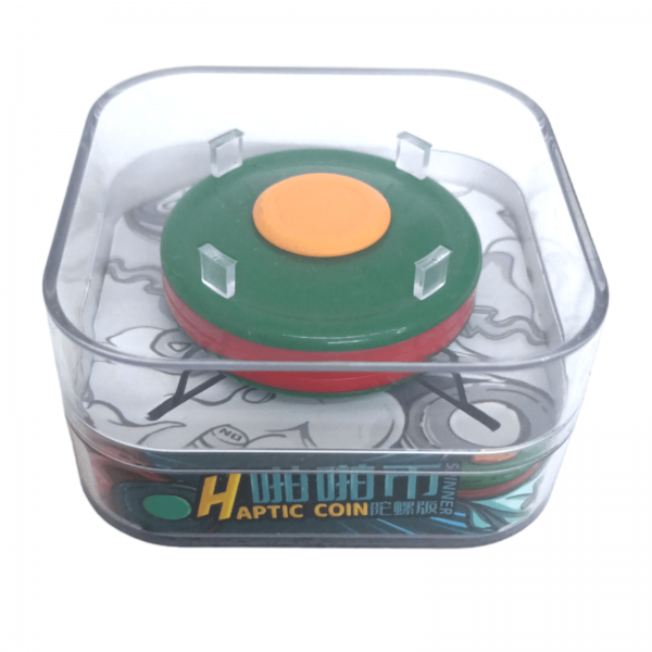QiYi Haptic Coin Spinner Amarillo