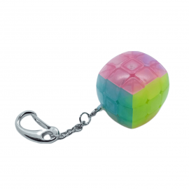 Cubo Rubik QiYi Llavero 3x3 Jelly 