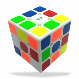 Cubo Rubik QiYi Sail 3x3 Blanco