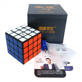 Cubo Rubik Moyu Aosu 4x4 GTS V2 Magnetico Negro