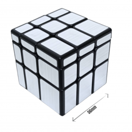 Cubo Rubik Moyu Meilong Mirror Plata 