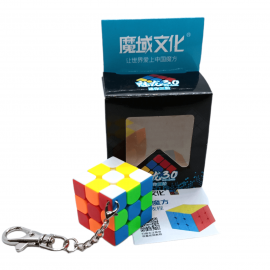 Cubo Rubik Moyu Meilong 3x3 30 mm Llavero 
