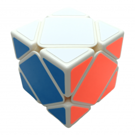 Cubo Rubik Yj Guanlong Skewb Base Blanca 