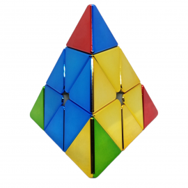 Cubo Rubik Sengso Pyraminx 3x3 Metalico Magnetico