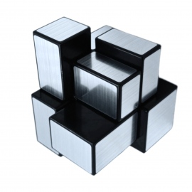 Cubo Rubik ShengShou Mirror 2x2 Plata