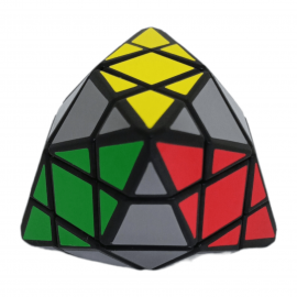 Cubo Rubik Diansheng Tetra Pyraminx 3x3 Base Negra 
