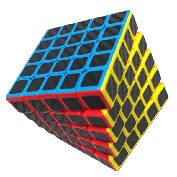 Cubo Rubik Cobra 5x5 Fibra de Carbono