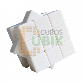 Cubo Rubik Cubik 3x3 Blanco Para Personalizar 