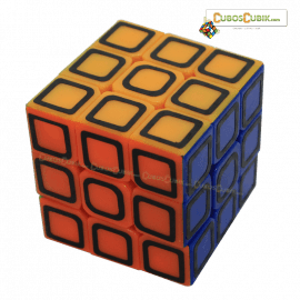 Cubo Rubik Cobra Brick 3x3 Fibra de Carbono 
