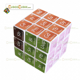 Cubo Rubik Tabla periodica 3x3