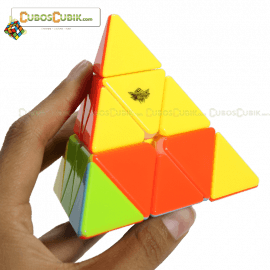 Cubo Rubik Cyclone Boys Pyraminx 3x3 Magnetico Colored 