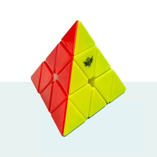 Cubo Rubik Cyclone Boys Pyraminx 3x3 Magnetico Colored