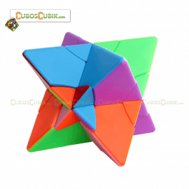 Cubo Rubik Fangshi Lim Pyraminx 2x2 Twin Towers Colored