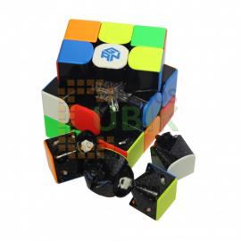 Cubo Rubik GAN 11M PRO 3x3 Magnetico Colored Black