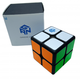 Cubo Rubik GAN 249 2x2 V2 Magnetico Negro 