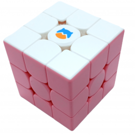 Cubo Rubik GAN MonsterGo Cloud 3x3 Didactico Rosa 