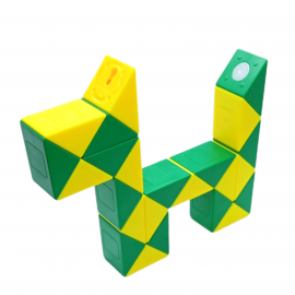Cubo Rubik GAN MonsterGo Snake Verde