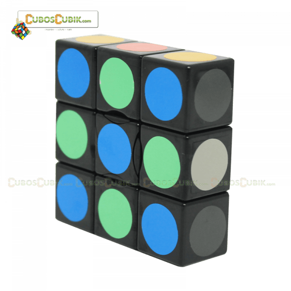 Cubo Rubik Lanlan Super Floppy 3x3x1 Base Negra