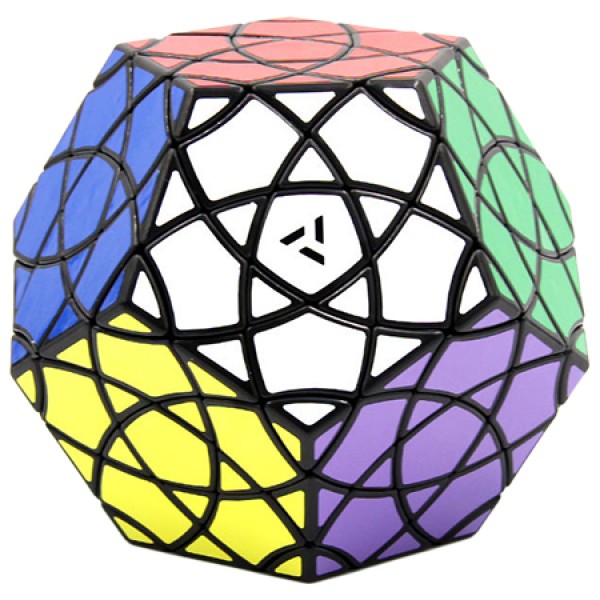Cubo Rubik MF8 AJ Bauhinia Dodecahedron 2 Negro