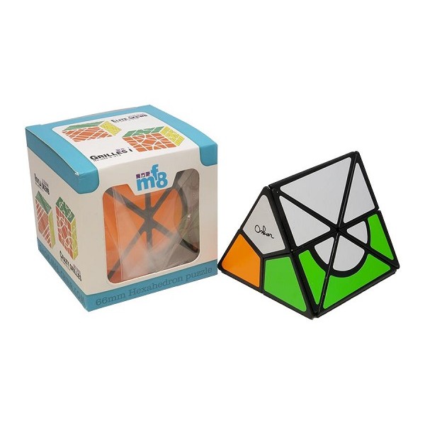 Cubo Rubik MF8 Oskar Jumble Prism II Negro